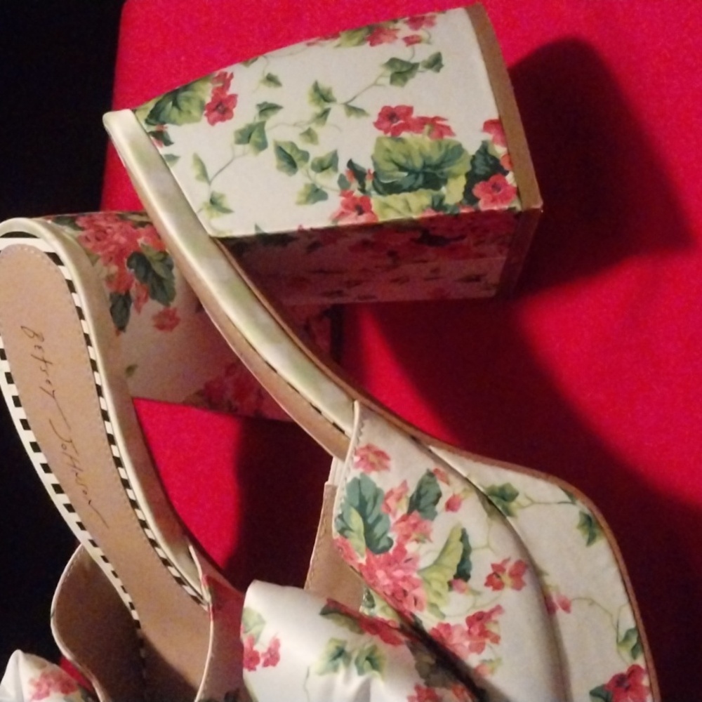 Betsey Johnson Heeled Sandals - Picture 7 of 10